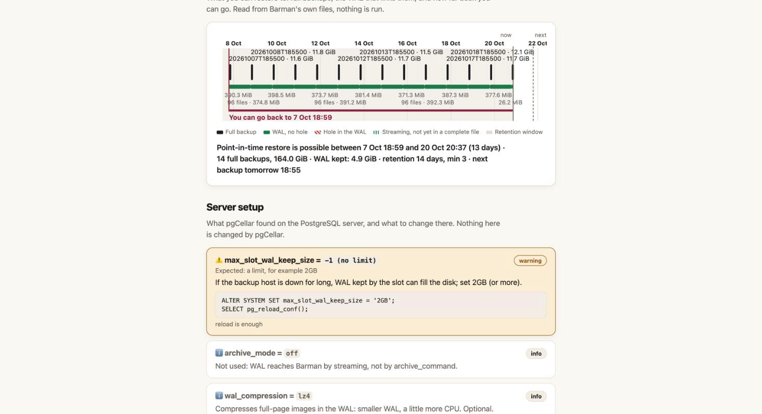 Server setup